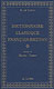 Cliquez pour agrandir et voir les détails de : Dictionnaire classique Français-Breton Tome VII Marche-Passant